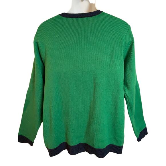 Jolly Sweaters Barfing Unicorn Santa Ugly Christmas Sweater Size XL NWOT - Picture 3 of 5